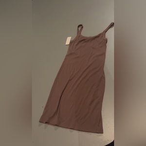 BNWT Mauve Ribbed Tank dress